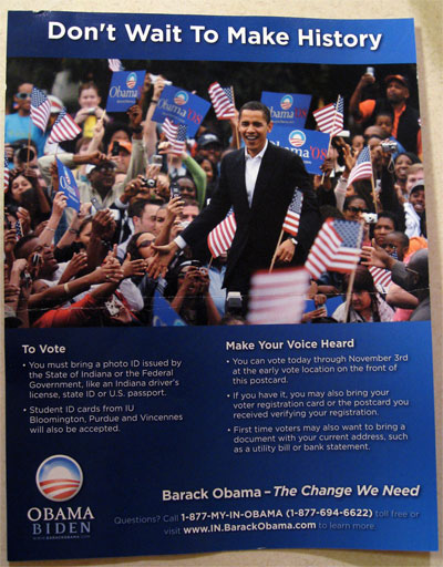 Obama Mailer Back